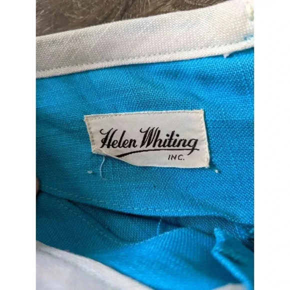 Vintage Helen Whiting 60s Robin's Egg Blue Pencil Career Dress - Picture 2 of 6